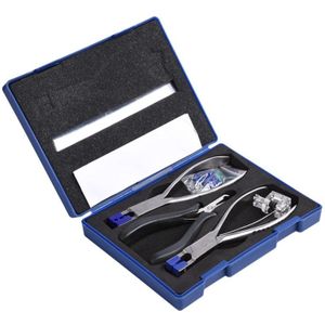 Lenzenvloeistof Tool Kit Randloze Brillen Reparatie Demontage Tangen Gereedschap Set Voor Bril Fix