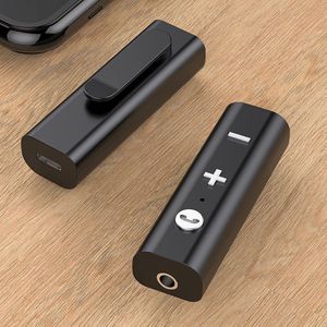 Audio Receiver Bluetooth 5.0 Adapter Kraag Clip 3.5Mm Jack Handsfree Aux Voor Wired Oortelefoon