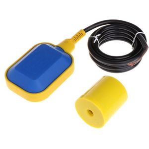 1 Pc Vierkante Vlotterschakelaar Met Adapter Draden Vlotterschakelaar 2M Water Tank Level Controller Sensor Vloeibare Vloeistof Aannemer pomp