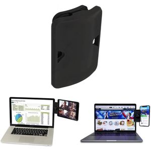 Side Mount Clip Voor Dual Monitor, Dual Display Ipad Monitor Mount En Tablet Stand Mount Voor Uw Laptop