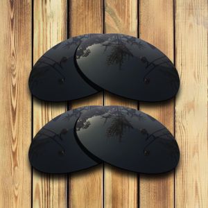 100% Precies Gesneden Gepolariseerde Vervanging Lenzen Voor Romeo 1 Zonnebril Effen Zwarte Kleur-Keuzes