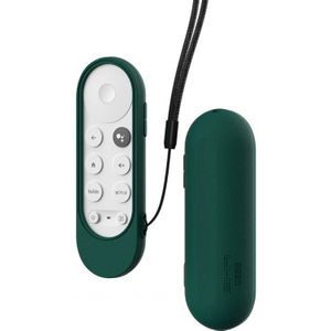 Voor Chromecast Voice Remote Met Loop Siliconen Case Voor Chromecast Voor-Google Tv Voice Remote Shockproof Beschermhoes