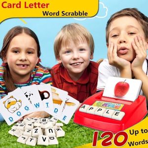 Grappig Populariteit Spelling Alfabet Letter Spel Schrijfmachine Kind Vroeg Leren Educatieve Ontwikkeling Speelgoed Voor Baby
