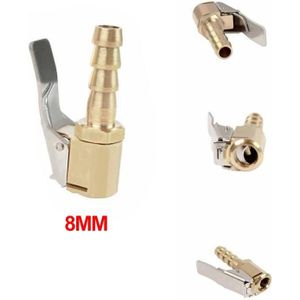 Auto Auto Messing 6/8Mm Tyre Wheel Tire Air Chuck Inflator Pomp Valve Clip Connector Auto Accessoires (alle Amerikaanse Valve)