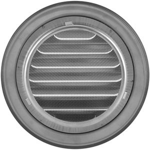 Muur Air Vent Rvs Ronde Muur Air Vent Platte Grille Ducting Ventilatie Cover Outlet Insect Mesh