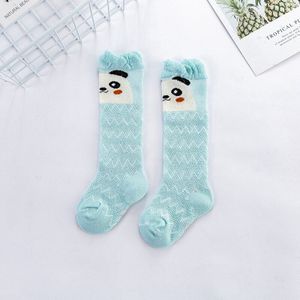 Kinderkleding Zomer Dunne Mesh Jongens En Meisjes Anti-Muggen Sokken Panda Pop Drie-Kleur Combinatie Serie