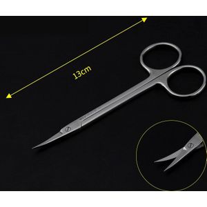 Gum Scissors Stainless Steel Scissors Straight Elbow Dental Surgery Instruments Orthodontic Tools