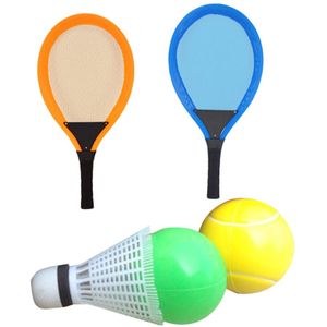 Badminton Tennis Rackets Ballen Set Ouder-kind Sport Spel Speelgoed Sport Kinderen Spelen Spel Speelgoed Outdoor Sport Benodigdheden