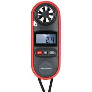 Digitale Anemometer Beaufort Schaal IP67 Thermometer Handheld Anemometro Pocket Wind Meter Luchtsnelheid Wind Temperatuur