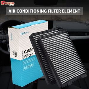 2x Auto-accessoires Actieve Kool Pollen Cabine Airconditioning Filter Voor Alpina B10 Bmw E39 520i 525i 530d 535i 64119216588