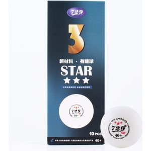 Originele 729 Vriendschap 3-Star 3 Ster Plastic 40 + Tafeltennis Bal Materiaal Abs Ballen Poly Ping pong Ballen Ittf Goedgekeurd
