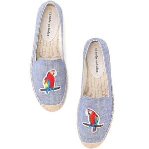 Tieada Soludos Mode Platte Schoenen Espadrilles Voor Vrouwen Casual Slip Op Loafers Ballerina Verpleegkundige Vrouw Espadrille Ondiepe