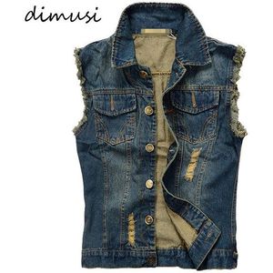 Pevsn Lente Herfst Heren Denim Jas Heren Trendy Bomber Dunne Ripped Denim Jas Mannelijke Cowboy Jeans Jassen 4XL, TA341