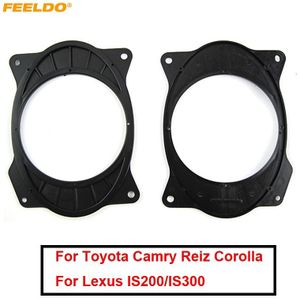 Feeldo 1 Paar Auto Speaker Mat Voor Toyota Camry Reiz Corolla 2006 Lexus IS200/IS300 Effen 6*9 Tot 6.5 &quot;Speaker Spacer Ring Pad