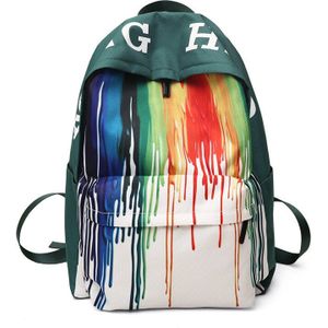 Kinderen School Rugzakken Meisjes/Jongens Graffiti Trendy Geschilderd Nylon Hotsale Boek Tassen Vrouwen Back Pack