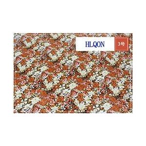 HLQON vintage folk bloemenprint satijnen stof zachte comfortabele doek tissue voor vrouwen strand jurk, sjaal, patchwork 150 cm breedte