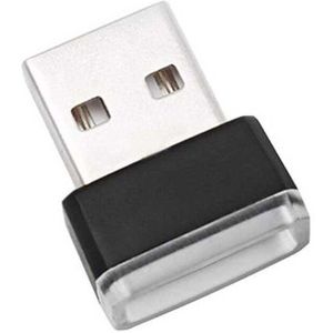 Mini Usb Licht Led Modeling Auto Omgevingslicht Neon Interieur Licht Auto Sieraden (7 Soorten Licht Kleuren)