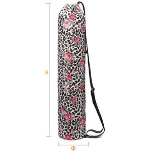 Canvas Yoga Mat Draagbare Yoga Tas Pilates Rugzak Rugzak Yoga Mat Met Schouderbanden Vrouwelijke Vrouwelijke Levert Zak