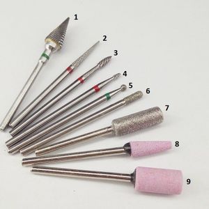 9 Soorten Voor Gekozen Product Carbide Nail En Elektrische Dental Lab Cutter Electricnail Boor Soort Nail bestand Bu
