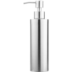 Roestvrij Stalen Pomp Zeep Lotion Dispenser Vloeibare Shampoo Fles Keuken Badkamer