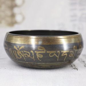 Handgemaakte Boeddha Geluid Kom Tibetaanse Bronzen Chime Metalen Bell Yoga Meditatie Kom Yoga Meditatie Kom Boeddhistische Geluid Therapie