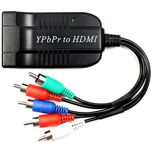 Component Naar Hdmi Converter 5RCA Rgb Ypbpr Naar Hdmi Ondersteunt 1080P Video O Converter Adapter Voor Dvd