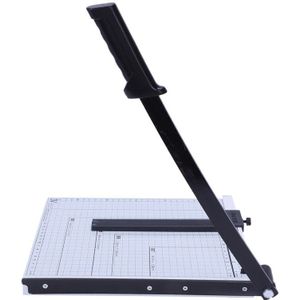Papiersnijder Metalen Base Trimmer Schroot Boeken Guillotine Blade 12X10"