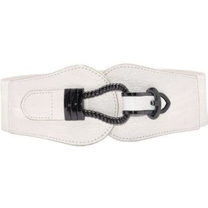 Vrouwen Breed Broeksbanden Elastische Taille Riem Jurk Gesp Accessoires Lederen Riemen Cumberbanden Waistbelts Pu Corset Riem Taille Band