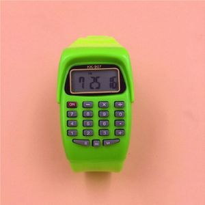 KEMBONA Kleurrijke Elektronische Multifunctionele Rekenmachine Horloge Voor Mannen Vrouwen Kids
