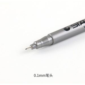 1Pc Waterdicht Schilderen Pigment Voering Micron Inkt Art Marker Zwart Fineliner Schets Pen Naald Pen Schoolbenodigdheden Briefpapier