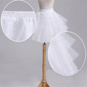 Brand Voorraad Wit Zwart Ballet Petticoat Bruiloft Accessoires Korte Hoepelrokrok Bridal Lady Meisjes Onderrok