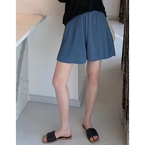 Zwangere Vrouwen Zomer Hoge Taille Broek Mode Losse Abdominale Shorts Effen Kleur Geplooide Moederschap Buik Shorts Broek