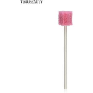TDOUBEAUTY 100 Stks van Roze Wegwerp Spons Wattenstaafje voor Orale Clinic Schoonmaken Gebruik