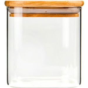 2Pcs 100X150Mm 550Ml/950Ml/1300Ml Vierkante Transparante Glas Luchtdicht Bus Opslag jar Container Met Deksel