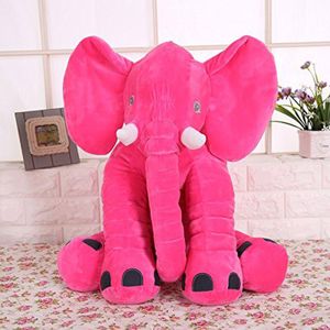 Lumbale Kussen Zachte Pluche Stuff Speelgoed Olifant Pop Slapen Geheugen Decoratieve Beddengoed Dier Kussen