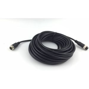 3 M/5 M/10 M/15 M/20 M 4 Pin Luchtvaart Plug Verlengkabel lan Kabel voor Voertuig CCTV Camera Surveillcane Systeem