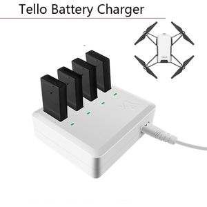 Draagbare 4 IN 1 Tello Lader Batterij Opladen Hub voor DJI Tello Camera Drone Smart Batterij Manager 2A Output Quick lader