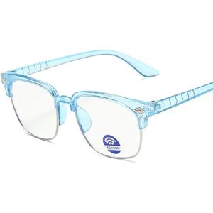 Kid 'S Brillen Anti-Blauw Licht Bril Kinderen Mode Eenvoudige Vierkante Brillen Frame Bijziendheid Optische Spiegel Voor unisex