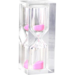 Mini Zand Timer 10 Minuten Zandloper 5 Gekleurde Transparante 15 Minuten Timing Klok Plastic Horloge Woondecoratie SL-15YKL
