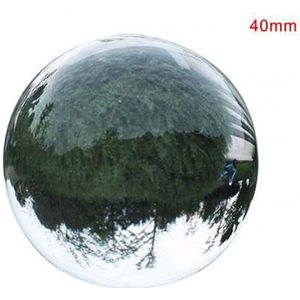 Crystal Ball Grote Transparante Kristallen Bol Geluk Regenboog Foto Kristal Bal