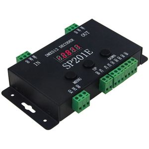 SP201E DMX512 WS2812B WS2811 Dmx Spi Controller Decoder, Ondersteuning Meerdere Ics