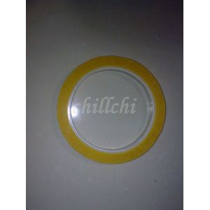 Transformers met drukgevoelige tape gele tape 50 m roll breedte 5mm Mara tape