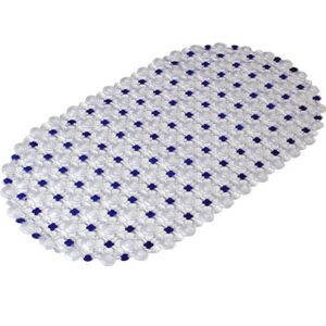 38X68 Cm Non-Slip Mat Badkamer Veiligheid Douche Badmat Plastic Kleurrijke Punt Kraal Massage Pad badkamer Tapijt Badmat