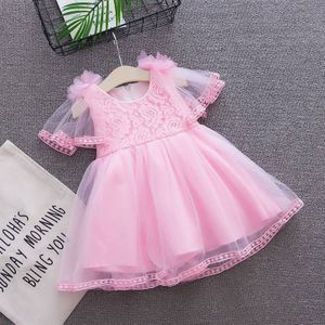 Baby Meisjes Pasgeboren Kant Prinses Jurken Voor Baby Jaar Verjaardag Jurk Kerst Kostuum Baby Party Dress