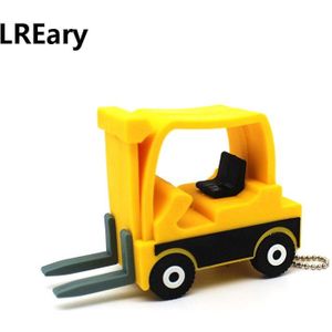 Tractor Model USB 2.0 Flash Drive 128MB 4GB 8GB Pen Drive Pendrive Heftruck 16GB 32GB U Disk 64GB Memory Stick