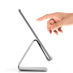 Zilver Aluminium Desktop Stand Voor 3.5 10 Inch Mobiele Tablet Minimalistische Apparaat Holder Hoogte Beugel