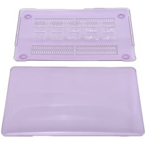 Crystal Matte Hard Cover Case Sleeve Voor Mac Boek Notebook Accessoires Effen Kleur Macbook Air Pro 13 Laptop tas