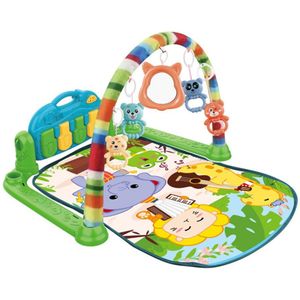 Baby Activiteit Gym Frame Musical Piano Fitness Playmat Met 5 Developmental Speelgoed Pasgeboren Baby Activiteitencentrum Voor Meisjes Jongens