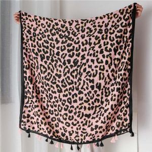 180*90Cm Mode Vrouwen Luipaard Print Sjaal Zachte Mooie Grote Leopard Stole Dunne Katoen Warm Genoeg Grote Sjaals cachecol Wraps