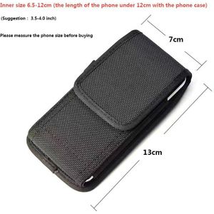 Universele Mobiele Telefoon Heuptas Voor Iphone11 Xr X Xs 6 7 8 Plus Pu Lederen Riem Clip Telefoon Cover voor Xiaomi Huawei